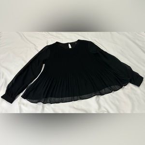 Banana Republic Factory Pleated Blouse